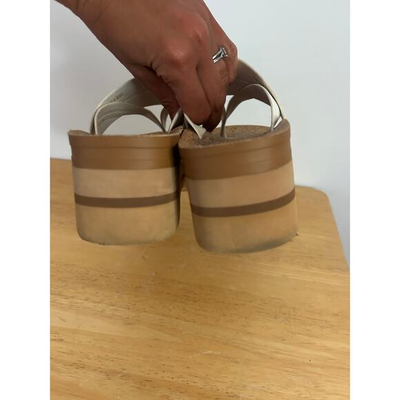 Reef Vista Higher Savanah Sandals - Whisper White - Size 7 - Picture 12 of 15